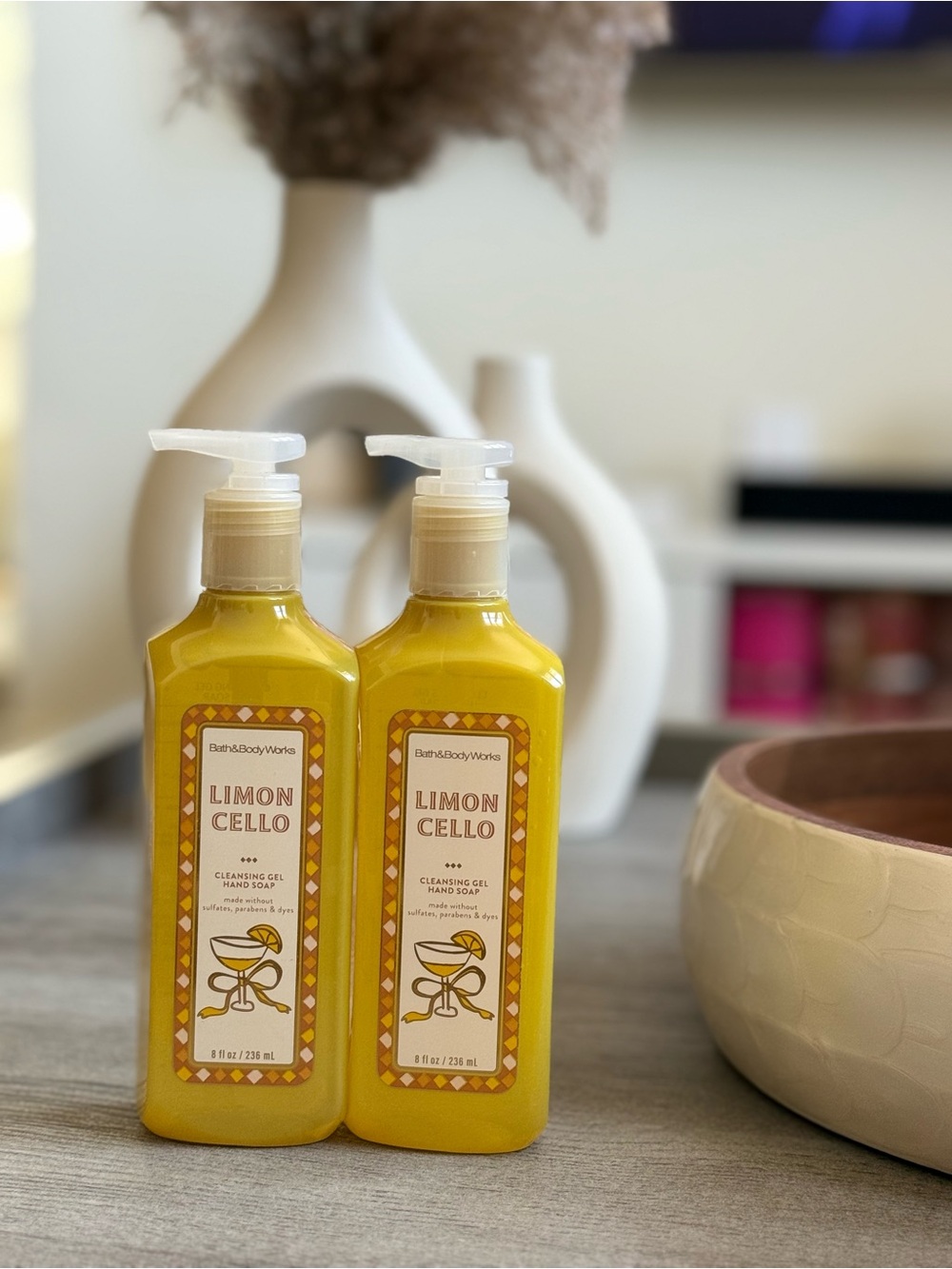 BBW limon cello gel hand soap